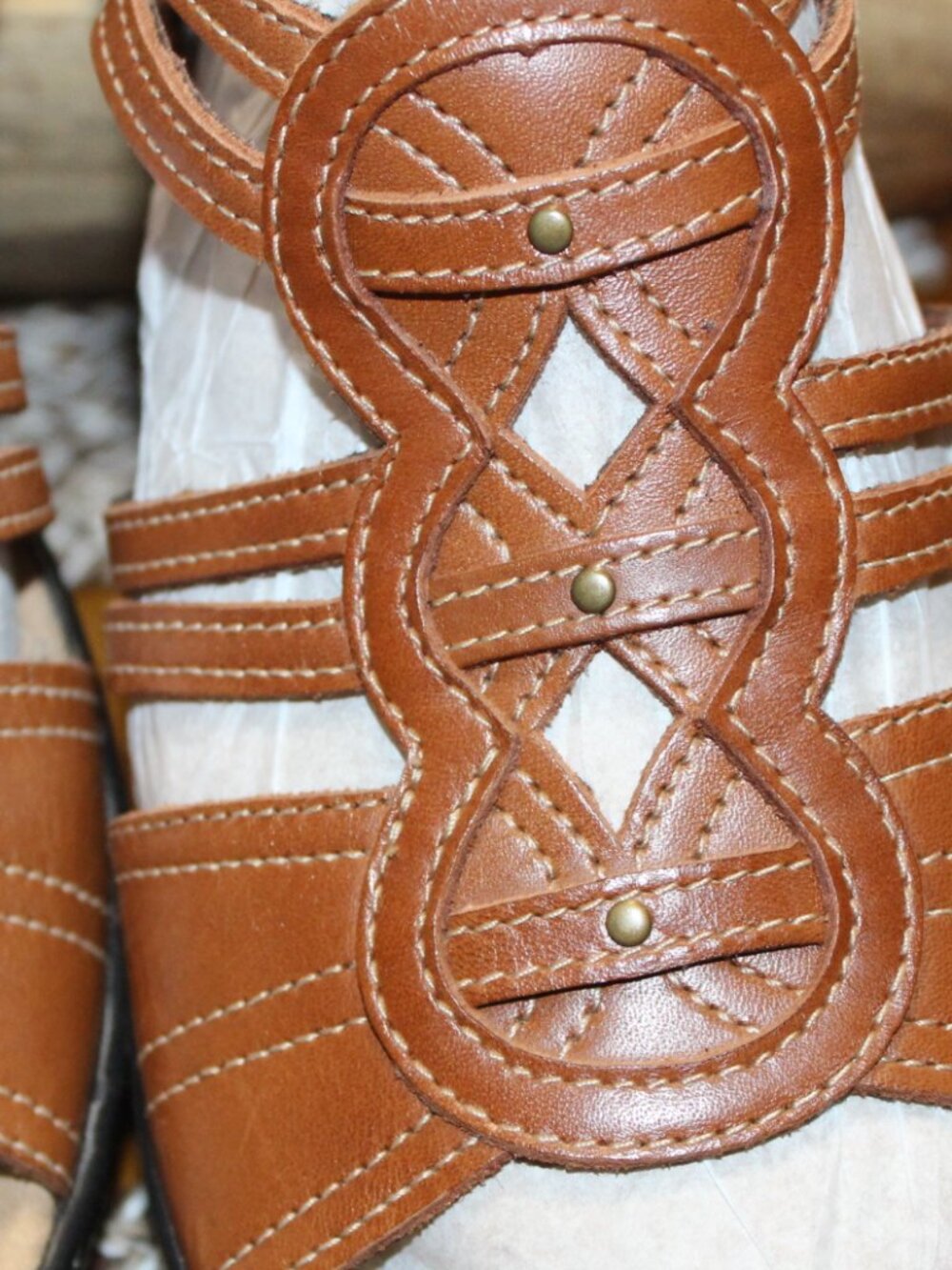 NWT Clarks Leisa Janna Sandals 9 1/2 WIDE SUPER CUTE! - Picture 4 of 15
